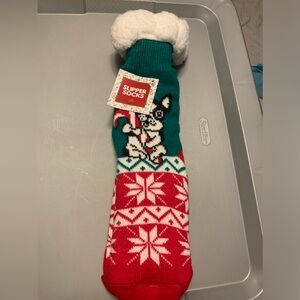 NWT Boston Terrier Slipper Socks